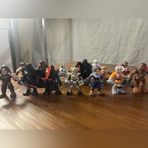 Star Wars Playskool Figures set of 14